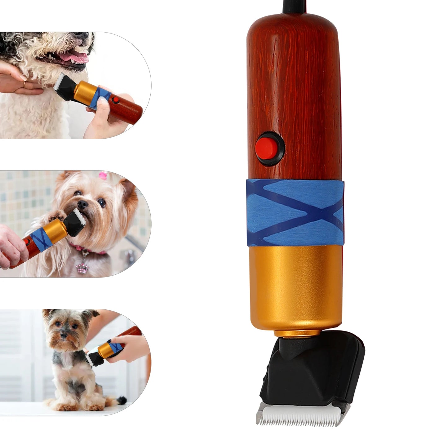 36W Electric Sheep Goat Shears Animal Grooming Clipper for Farm Use and Pet Care